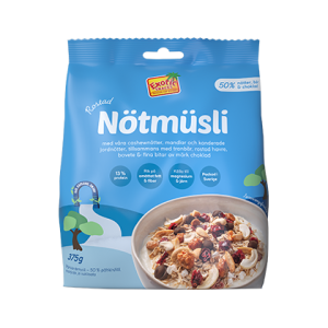Rostad nötmüsli