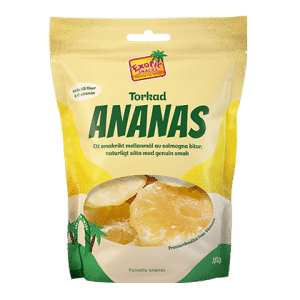 Torkad Ananas 180g